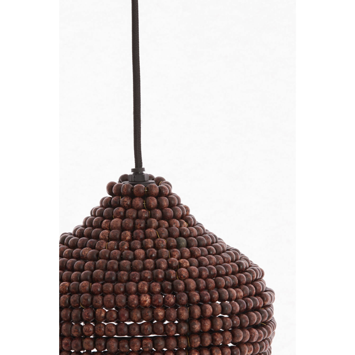 Light&Living Hanglamp Kalenga | Donkerbruin | 3 Maten