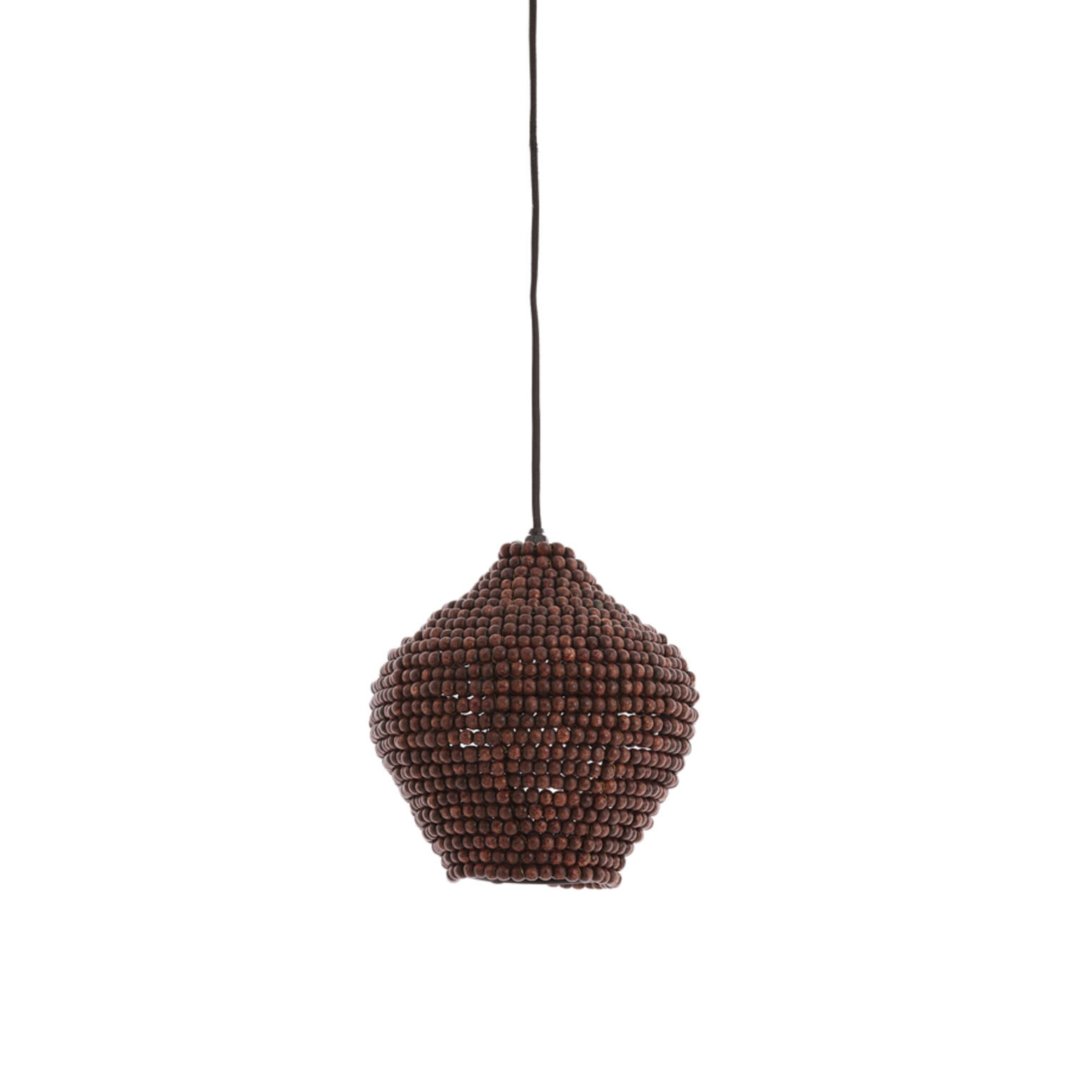 Light&Living Hanglamp Kalenga | Donkerbruin | 3 Maten