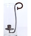 Light&Living Windlicht Dolega | Antiek Donkerbruin | 2 Maten