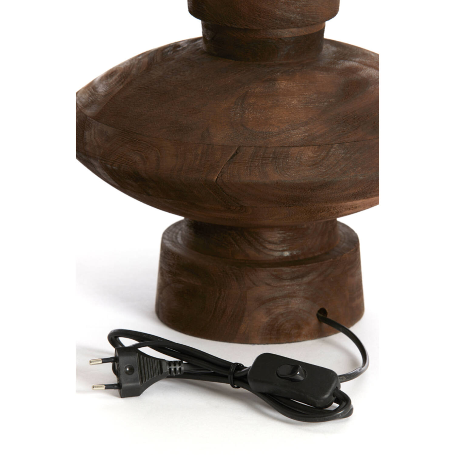 Light&Living Lampenvoet Fiera | Donkerbruin | H31 x D31 cm