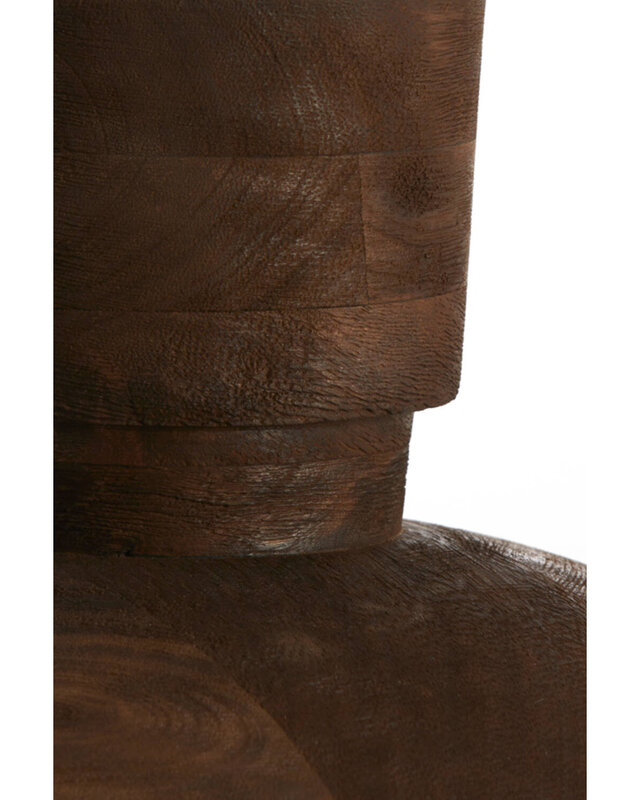 Light&Living Lampenvoet Fiera | Donkerbruin | H31 x D31 cm