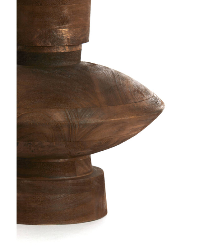 Light&Living Lampenvoet Fiera | Donkerbruin | H31 x D31 cm