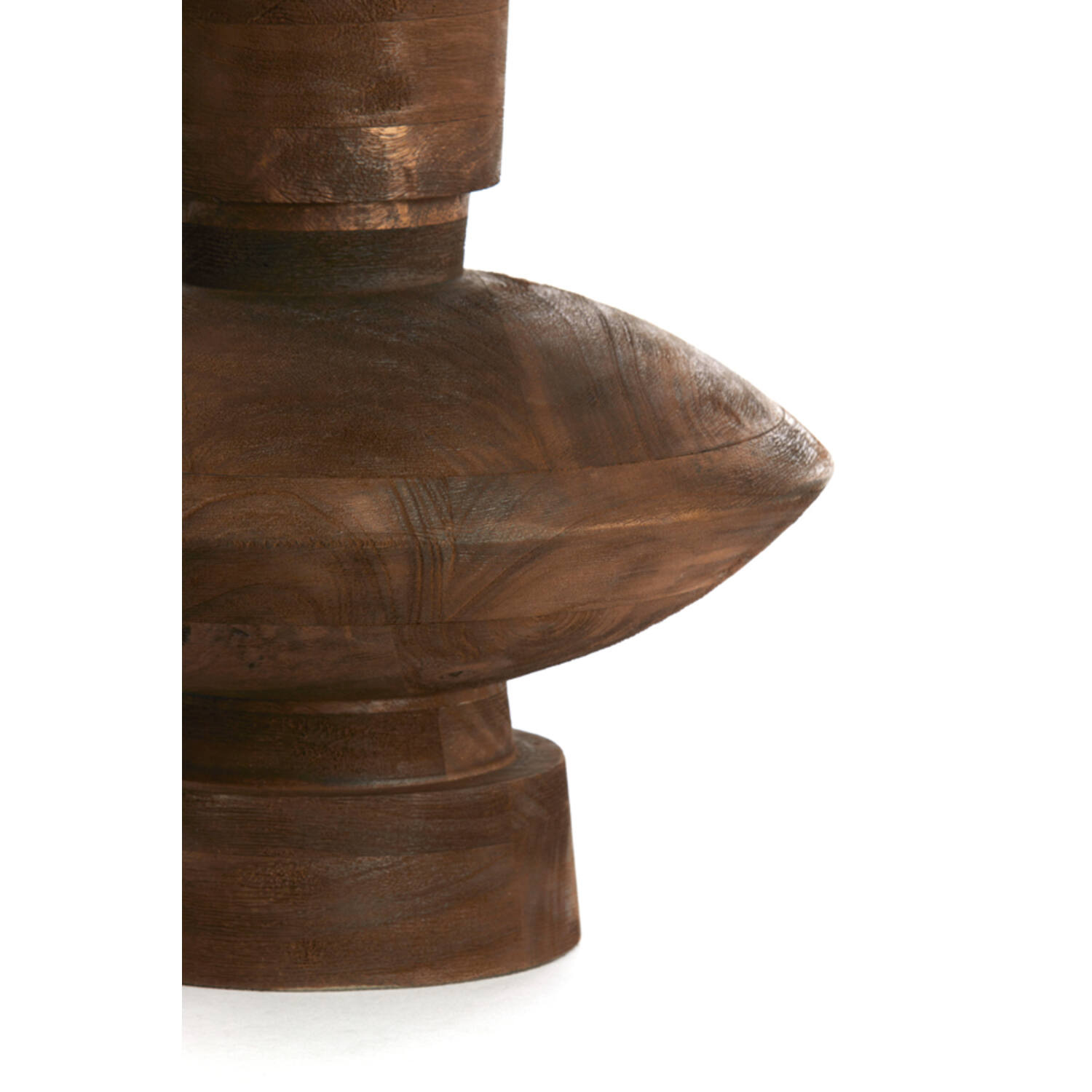 Light&Living Lampenvoet Fiera | Donkerbruin | H31 x D31 cm