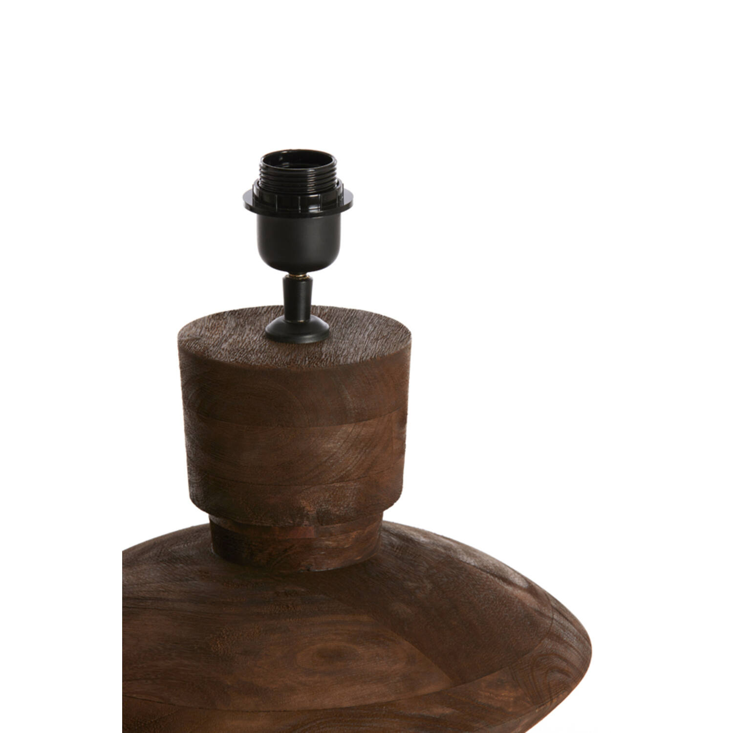 Light&Living Lampenvoet Fiera | Donkerbruin | H31 x D31 cm