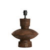 Lampenvoet Fiera | Donkerbruin | H31 x D31 cm