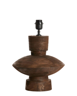 Light&Living Lampenvoet Fiera | Donkerbruin | H31 x D31 cm