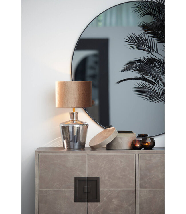 Light&Living Lampenkap Lubis | Cilinder | Bruin | 5 Maten