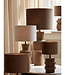 Light&Living Lampenkap Lubis | Cilinder | Bruin | 5 Maten