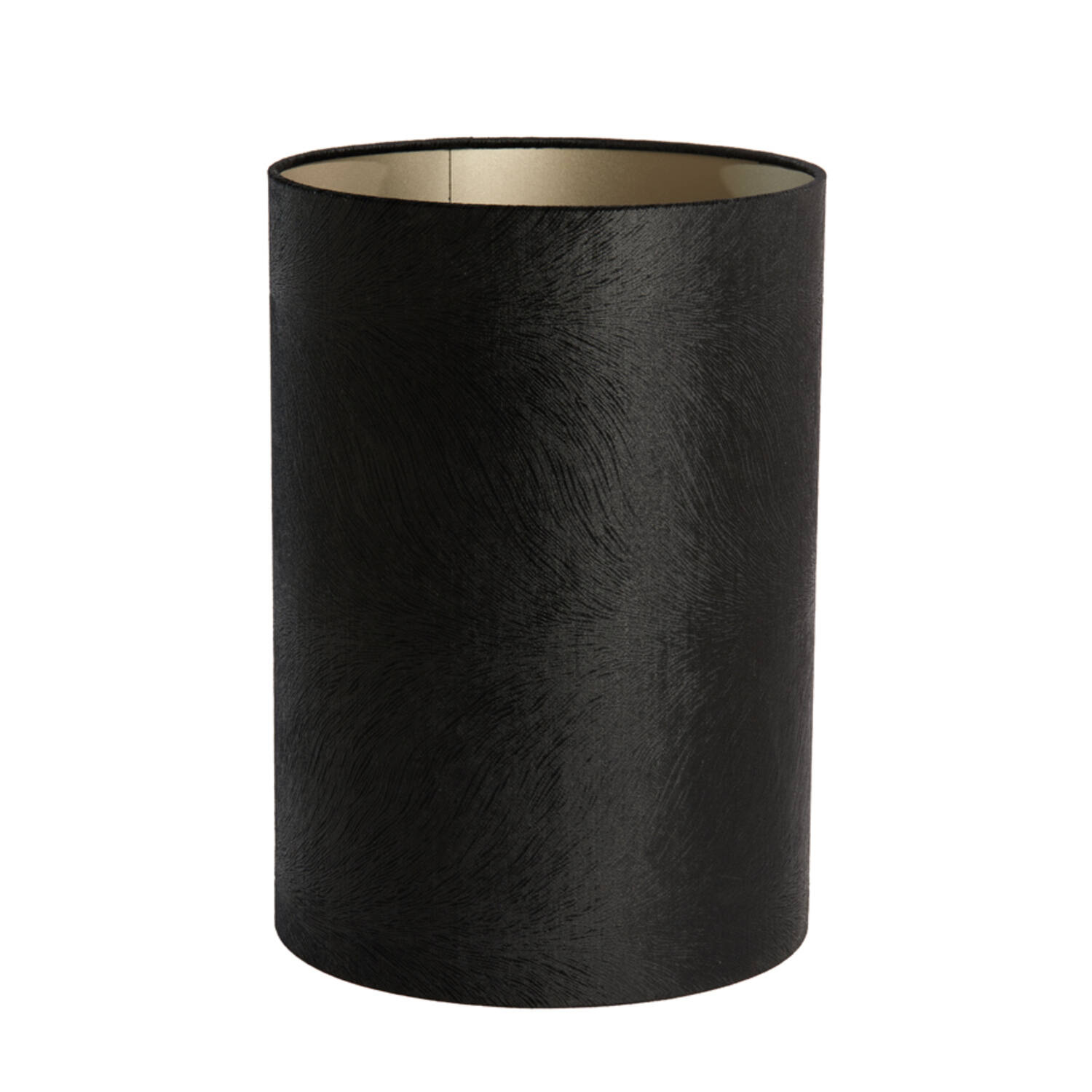 Light&Living Lampenkap Lubis | Cilinder | Zwart | 5 Maten
