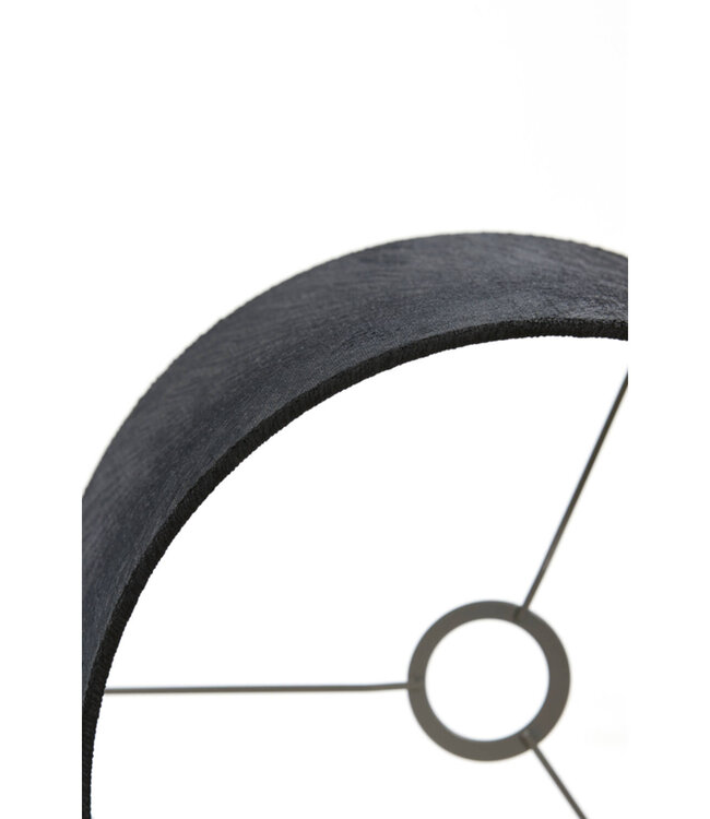 Light&Living Lampenkap Lubis | Cilinder | Zwart | 5 Maten