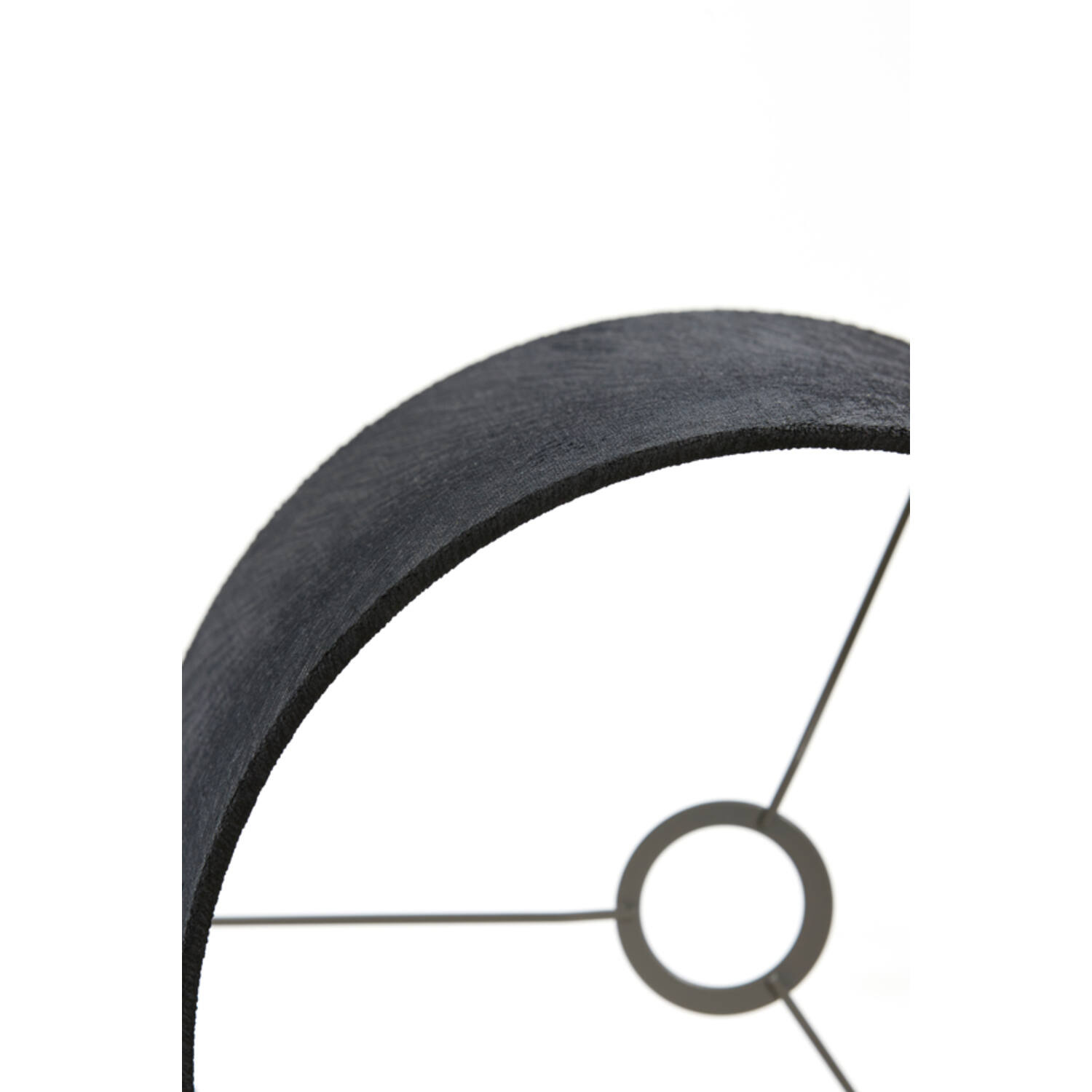 Light&Living Lampenkap Lubis | Cilinder | Zwart | 5 Maten