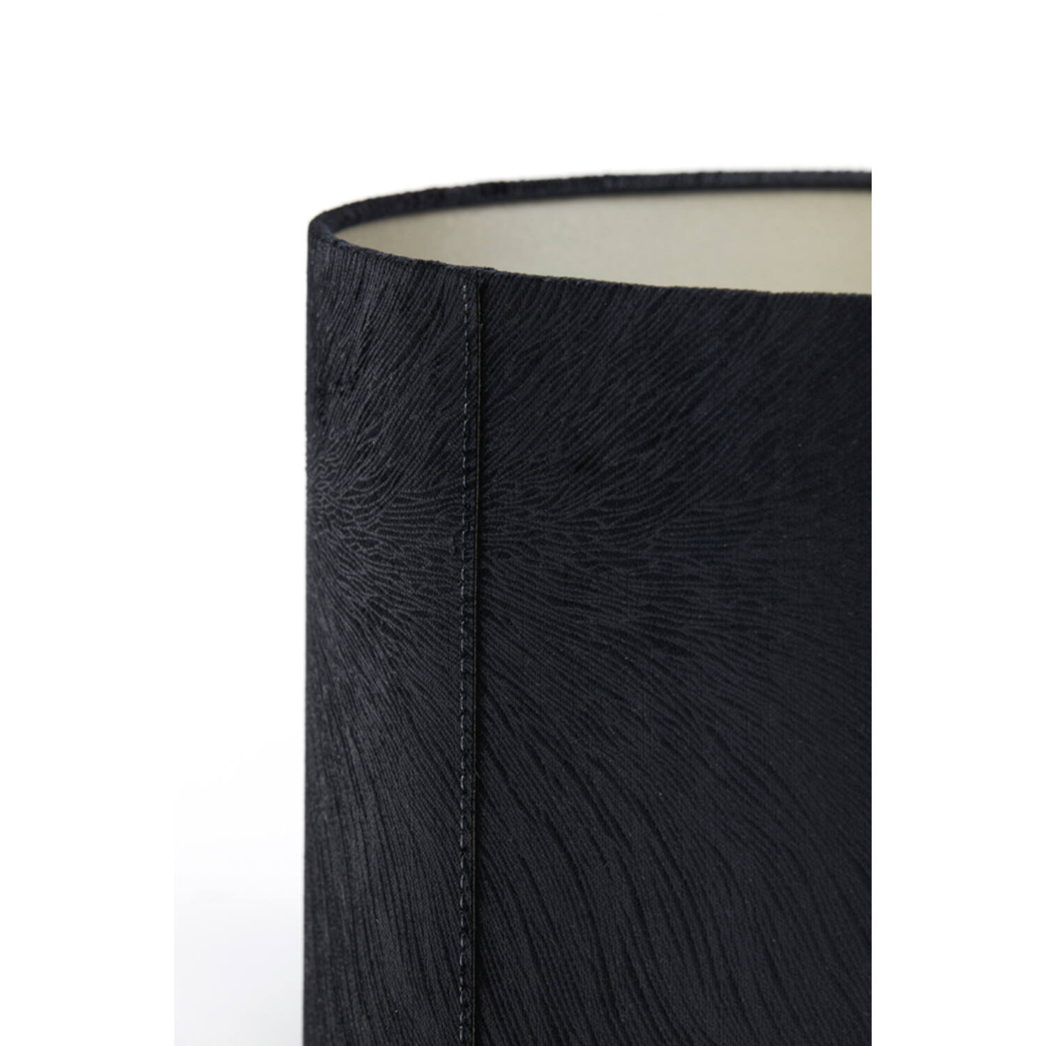 Light&Living Lampenkap Lubis | Cilinder | Zwart | 5 Maten
