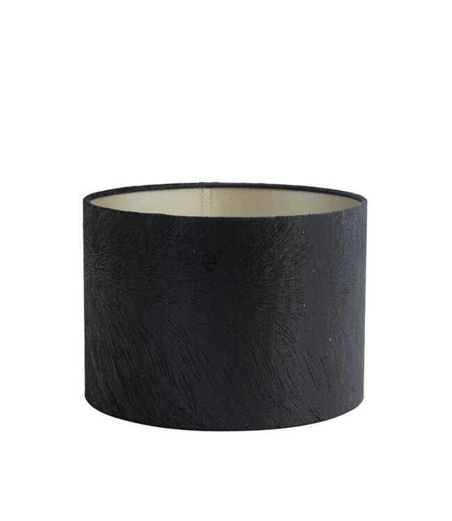 Light&Living Lampenkap Lubis | Cilinder | Zwart | 5 Maten