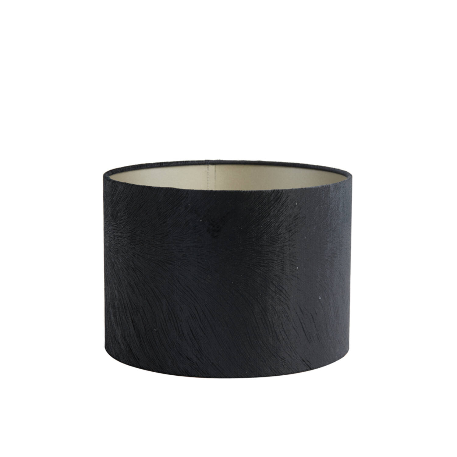 Light&Living Lampenkap Lubis | Cilinder | Zwart | 5 Maten