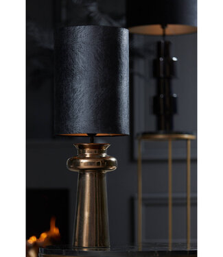 Light&Living Lampenkap Lubis | Cilinder | Zwart | 5 Maten
