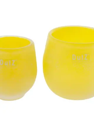 DutZ Pot Hurricane Diva | Geel Patina | 2 Maten!