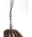 Light&Living Hanglamp Haranka | Hout | Chocolade Bruin | H56 x D47 cm