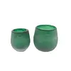 Pot Hurricane Diva | Emerald Patina | 2 Maten!