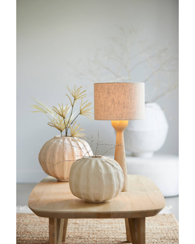Light&Living Lampenkap | Cilinder | Naturel | Verschillende Maten