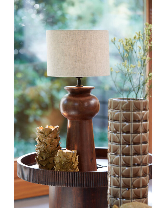 Light&Living Lampenkap | Cilinder | Naturel | Verschillende Maten