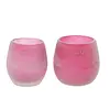 Pot Hurricane Diva | Fuchsia Patina | H10 x D10 cm