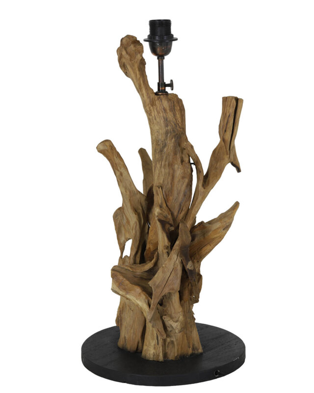 Light&Living Lampenvoet Arbanasi | Hout | H63 x D30 cm