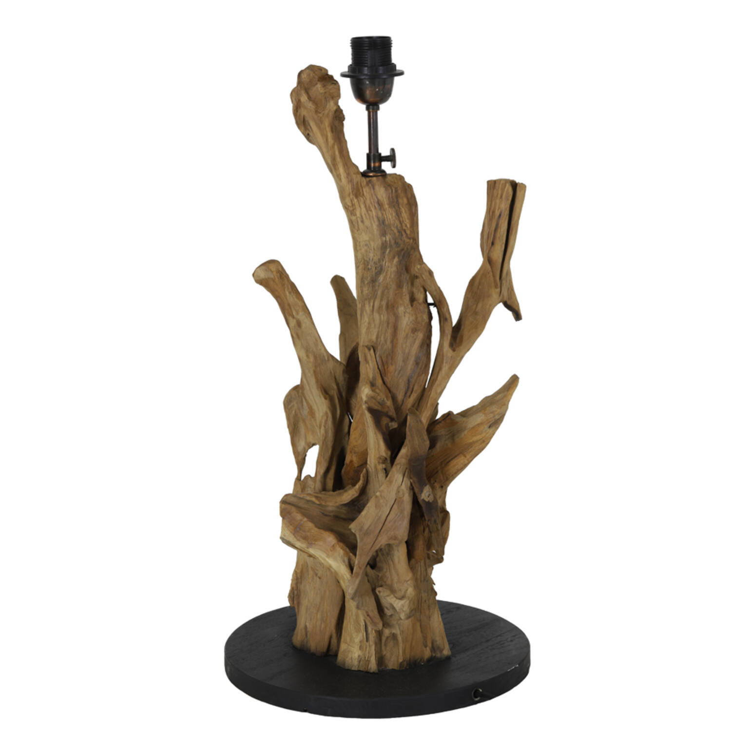 Light&Living Lampenvoet Arbanasi | Hout | H63 x D30 cm