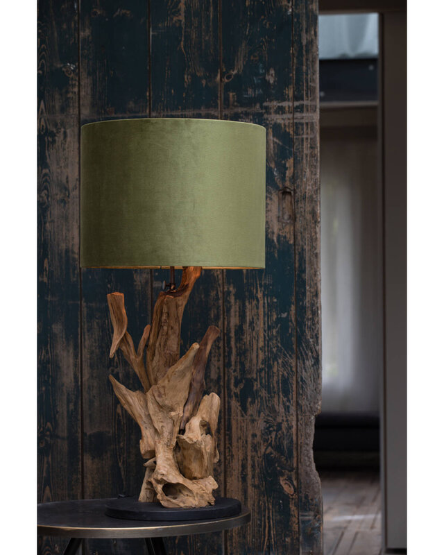 Light&Living Lampenvoet Arbanasi | Hout | H63 x D30 cm