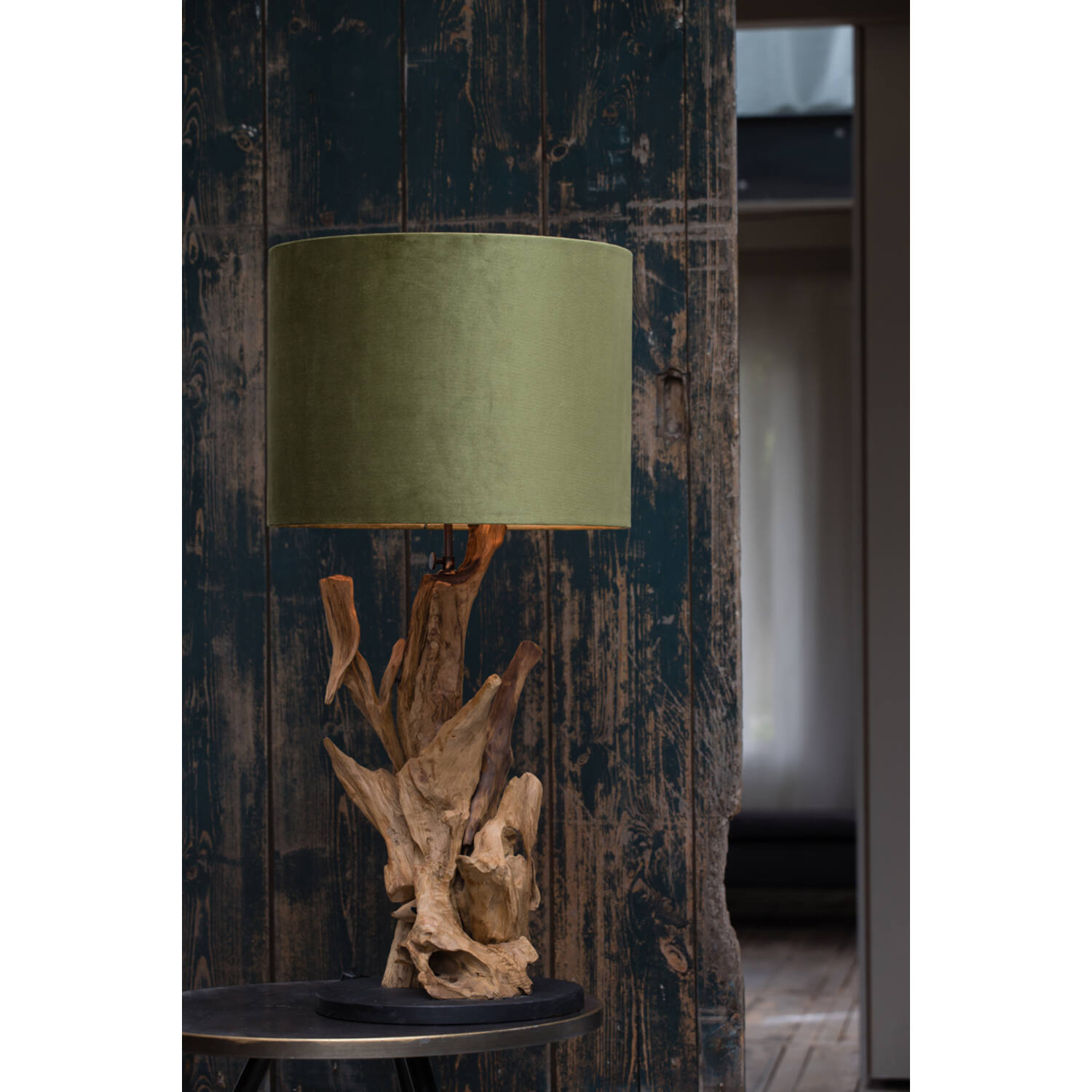 Light&Living Lampenvoet Arbanasi | Hout | H63 x D30 cm