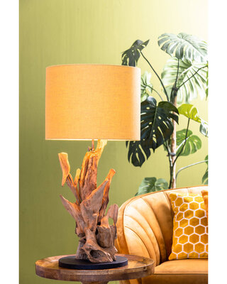 Light&Living Lampenvoet Arbanasi | Hout | H63 x D30 cm
