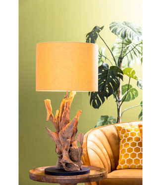 Light&Living Lampenvoet Arbanasi | Hout | H63 x D30 cm