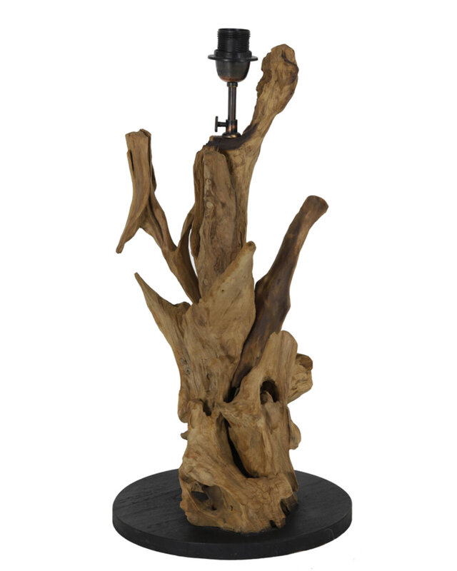 Light&Living Lampenvoet Arbanasi | Hout | H63 x D30 cm