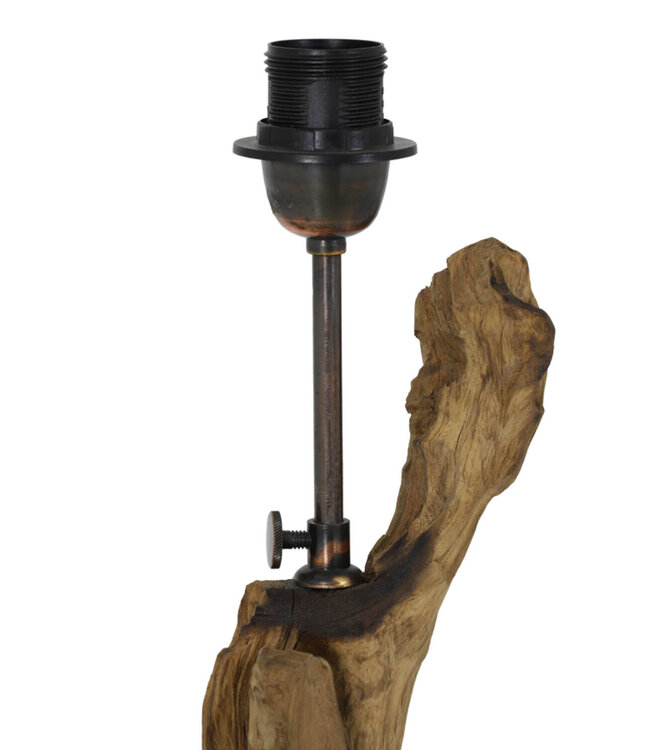 Light&Living Lampenvoet Arbanasi | Hout | H63 x D30 cm