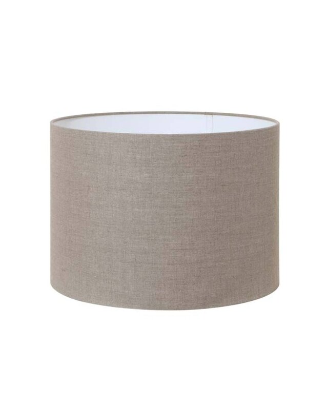 Light&Living Lampenkap Cilinder | Dark Linen | Verschillende Maten