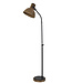 Light&Living Vloerlamp Imbert | Hout | Bruin | H129 x B47 x D29 cm
