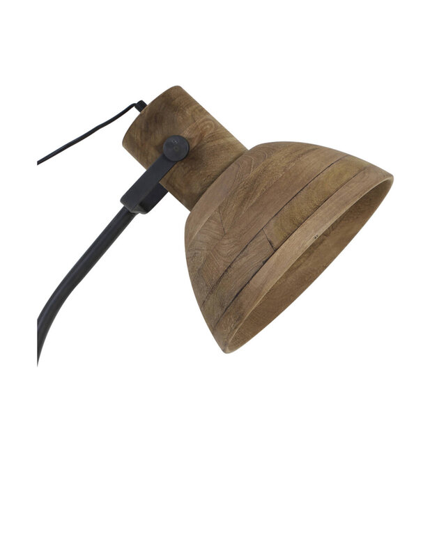 Light&Living Vloerlamp Imbert | Hout | Bruin | H129 x B47 x D29 cm