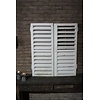 Oude Franse Luiken | Wit | Set Van 2 | H100 x B88 cm
