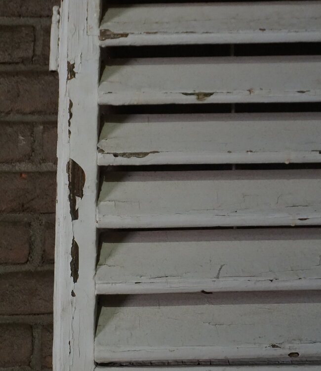 Rene Houtman Oude Franse Luiken | Wit | Set Van 2 | Nr 2 | H100 x B88 cm