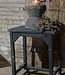 Rene Houtman Houten Bijzettafel | Zwart | H63 x B57 x D39 cm