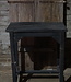 Rene Houtman Houten Bijzettafel | Zwart | H63 x B57 x D39 cm