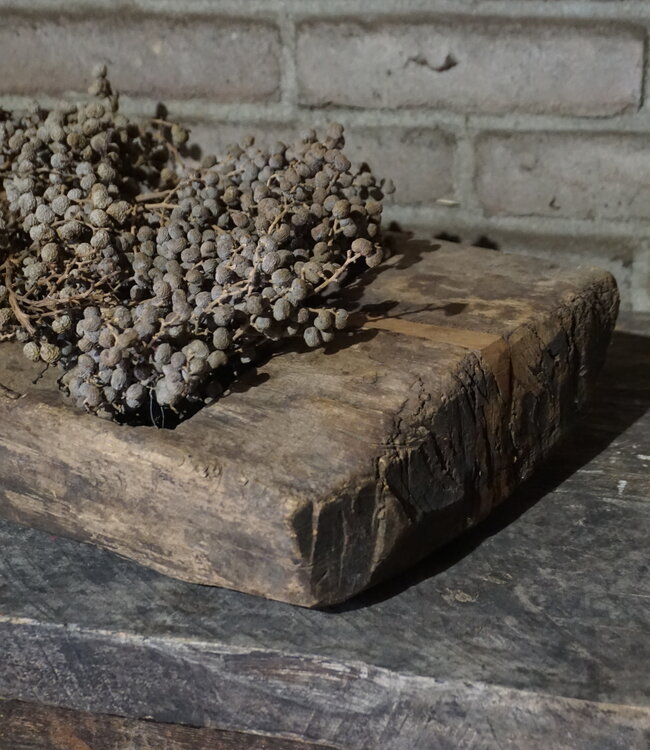 Aura Peeperkorn Oud Houten Trog | Uniek | L84 x B23 cm