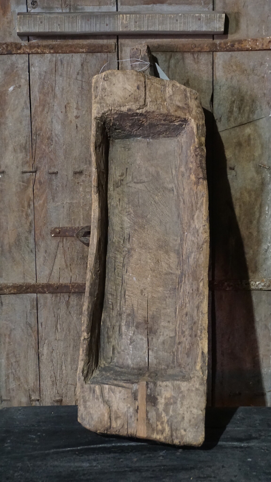 Aura Peeperkorn Oud Houten Trog | Uniek | L84 x B23 cm