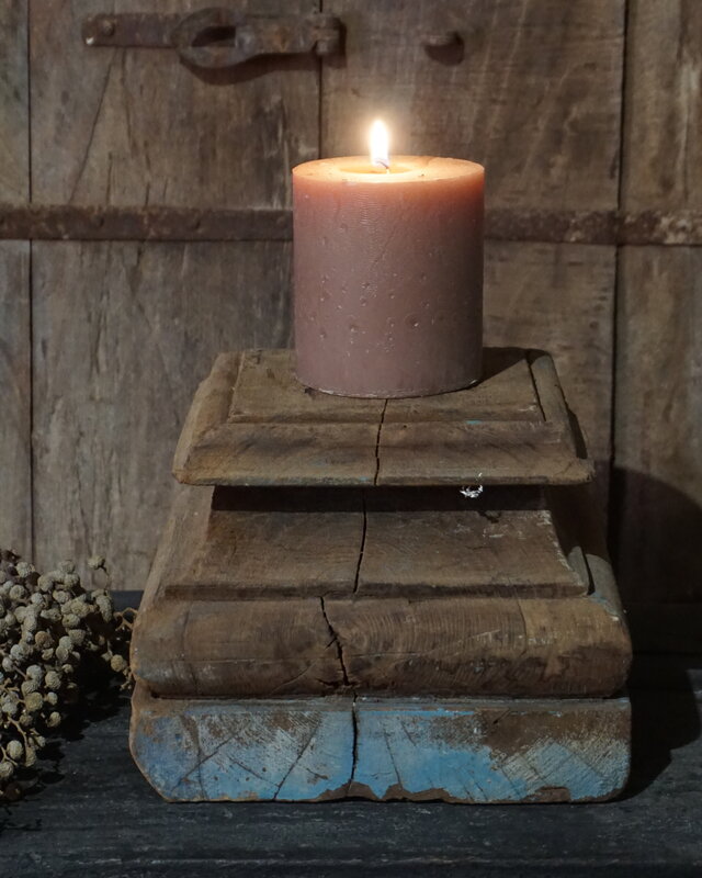 Rene Houtman Unieke Poer | Oud Hout | Nr 1 | H18 x B26 x D26 cm
