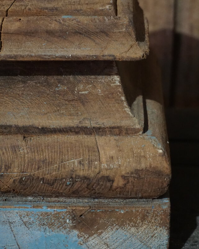 Rene Houtman Unieke Poer | Oud Hout | Nr 1 | H18 x B26 x D26 cm
