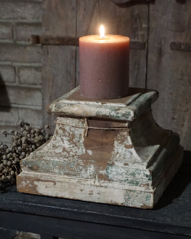 Rene Houtman Unieke Poer | Oud Hout | Nr 2 | H18 x B26 x D26 cm