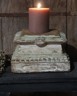 Rene Houtman Unieke Poer | Oud Hout | Nr 3 | H18 x B26 x D26 cm
