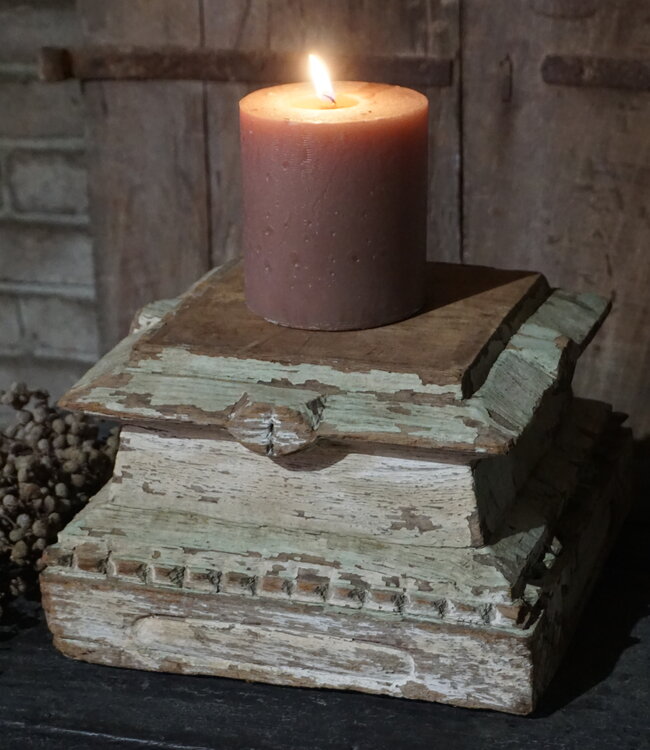 Rene Houtman Unieke Poer | Oud Hout | Nr 3 | H18 x B26 x D26 cm