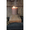 Oud Houten Poer | Nr 1 | H12 x B20 x D20 cm