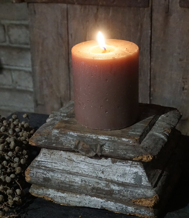 Rene Houtman Oud Houten Poer | Nr 2 | H12 x B20 x D20 cm