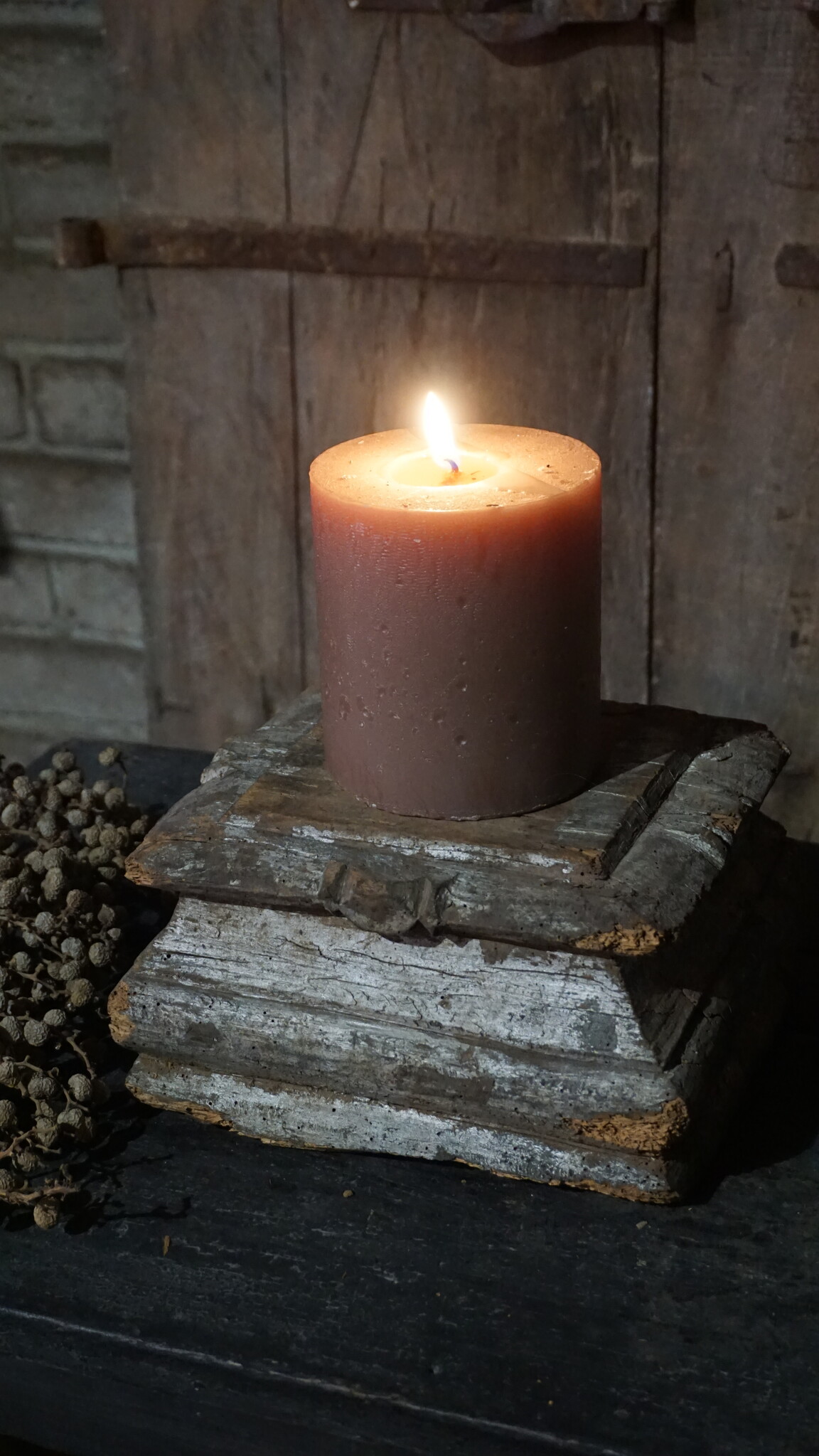 Rene Houtman Oud Houten Poer | Nr 2 | H12 x B20 x D20 cm
